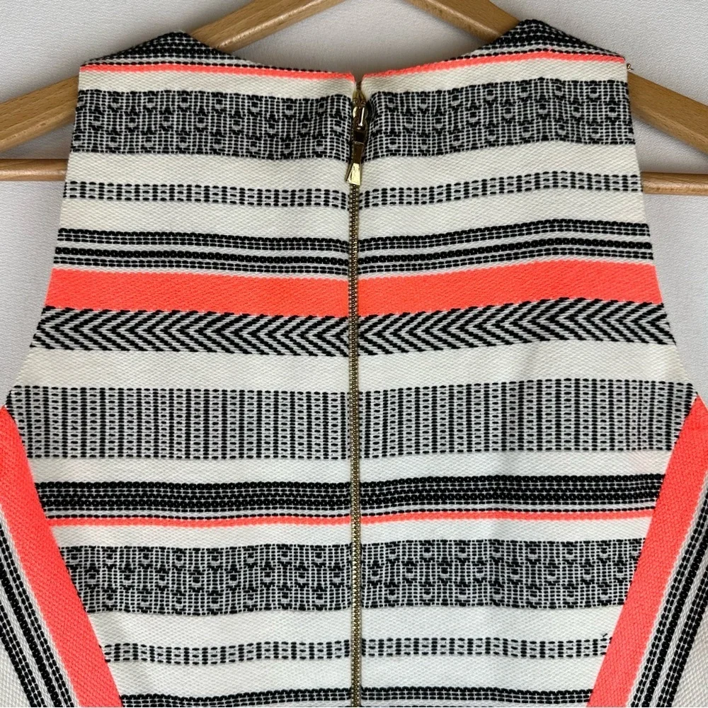 Kate Spade Flights of Fancy Ribbon Jacquard Stripe Dress Office Party